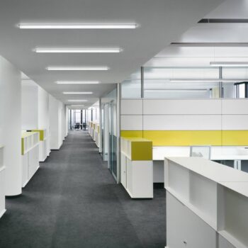 Ribag Metron LED svietidlo, biela Dĺžka 120 cm 3 000 K DALI