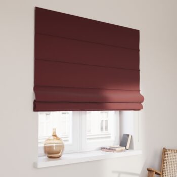 Rímska roleta Capri, Bordeaux, Velvet, 704-26