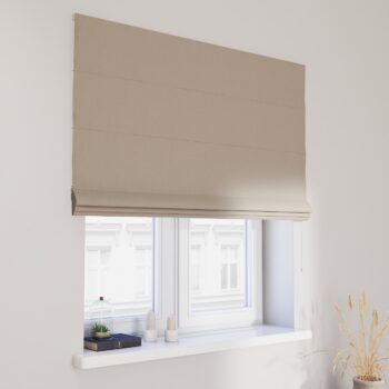 Rímska roleta Capri, béžová štruktúra, Blackout 300 cm, 269-11