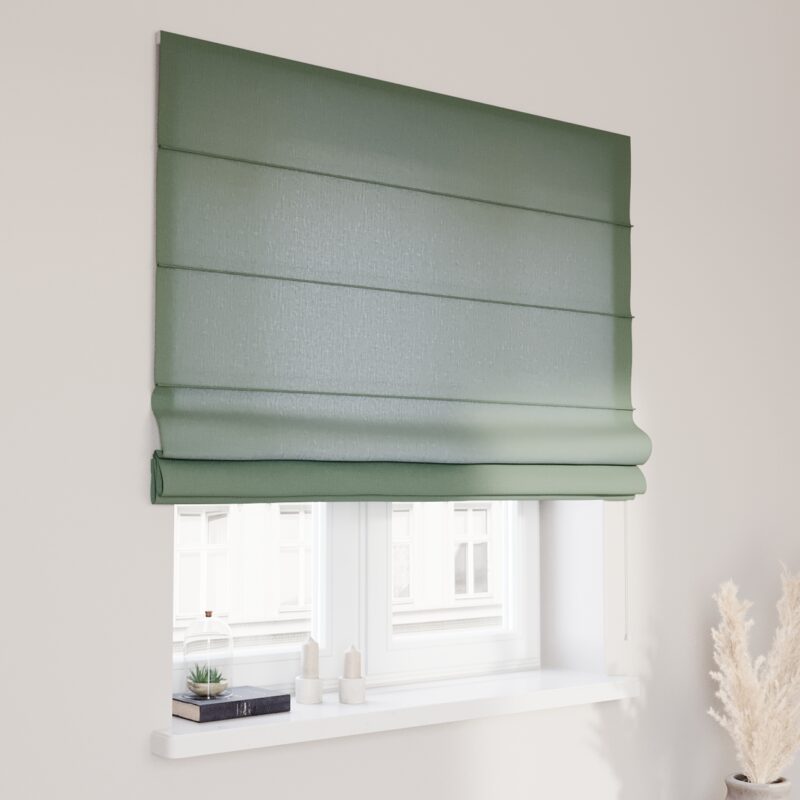 Rímska roleta Capri, matná zelená, Linen, 159-08 Rímska roleta Capri, matná zelená, Linen, 159-08