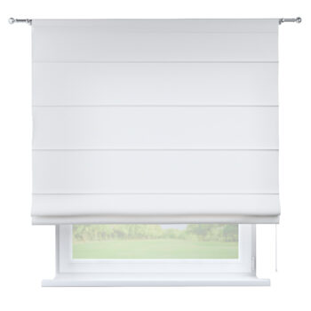 Rímska roleta Torino, biela, Loneta, 133-02