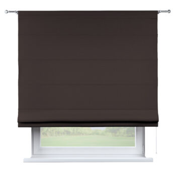 Rímska roleta Torino, čokoládová, Cotton Panama, 702-03