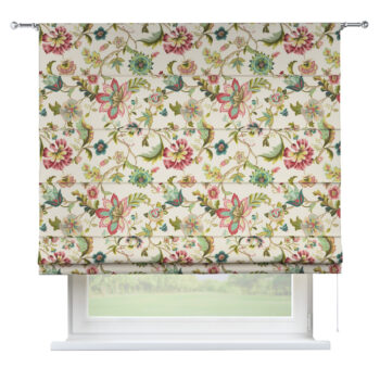 Rímska roleta Torino, farebné kvety, Londres, 122-00