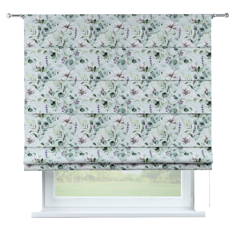 Rímska roleta Torino, magnólie na mätovom podklade, Flowers, 143-66 Rímska roleta Torino, magnólie na mätovom podklade, Flowers, 143-66