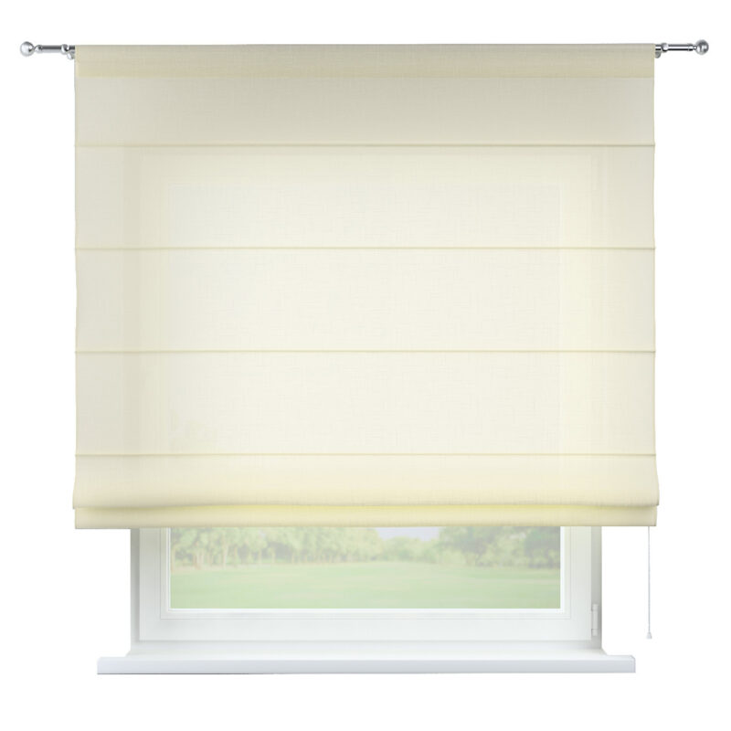 Rímska roleta Torino, polopriesvitná, ecru, Romantica, 128-88 Rímska roleta Torino, polopriesvitná, ecru, Romantica, 128-88