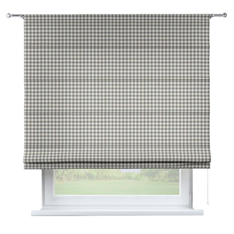 Rímska roleta Torino, sivo-biele káro, Quadro, 136-11 Rímska roleta Torino, sivo-biele káro, Quadro, 136-11