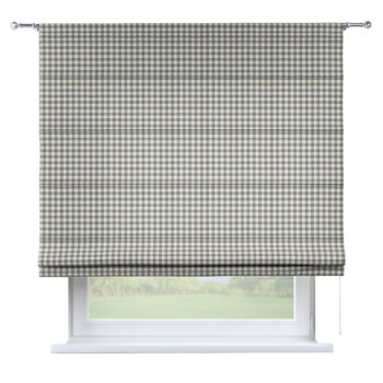 Rímska roleta Torino, sivo-biele káro, Quadro, 136-11