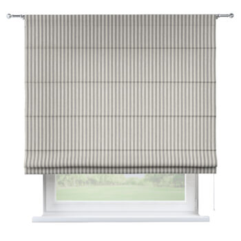 Rímska roleta Torino, sivo-biele prúžky, Quadro, 136-12