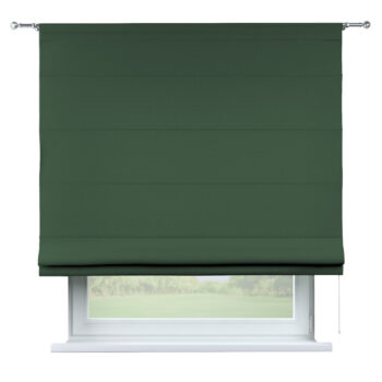 Rímska roleta Torino, zelená, Cotton Panama, 702-06