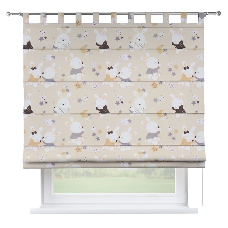 Rímska roleta Verona, Králiky na krémovom podklade, Adventure, 141-85 Rímska roleta Verona, Králiky na krémovom podklade, Adventure, 141-85