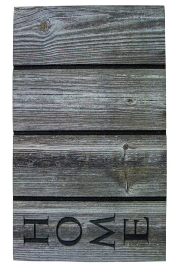 Rohož Ecomat - Home Wood 46x76 cm