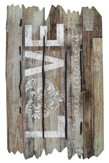 Rohož Ecomat - Love Is All You Need 46x76 cm