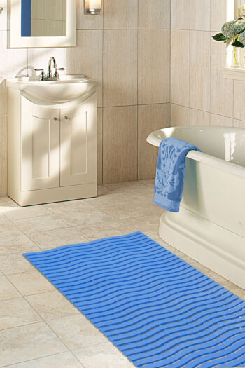 Rohož SOFT STEP Modrá 60 cm