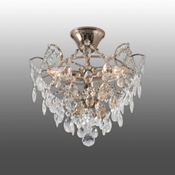 Rosendal Ø 36 cm zlatá stropná lampa