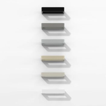 Rotaliana Belvedere W2 nástenné LED čierne 3 000 K