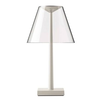 Rotaliana Dina+ T1 LED dobíjacia stolová lampa krémová