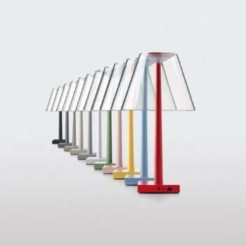 Rotaliana Dina+ T1 LED dobíjacia stolová lampa krémová