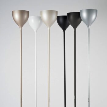 Rotaliana Drink stojaca LED lampa, matná biela