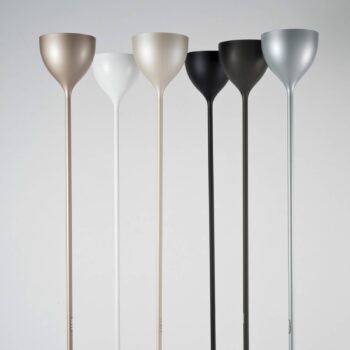 Rotaliana Drink stojacia LED lampa, krémová