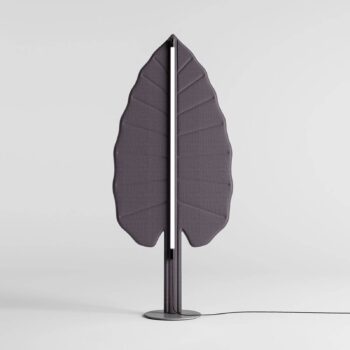 Rotaliana Eden Alocasia stojaca LED lampa, sivá