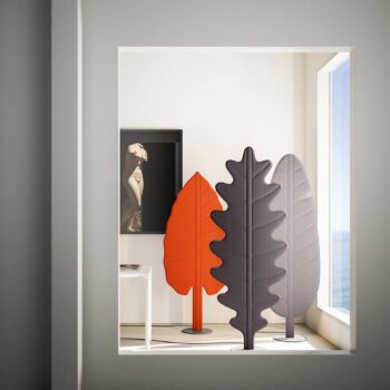 Rotaliana Eden Banana stojaca LED lampa, sivá