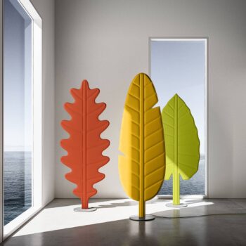 Rotaliana Eden Oak stojaca LED lampa, hrdzavá