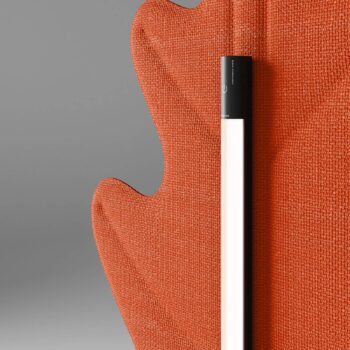 Rotaliana Eden Oak stojaca LED lampa, hrdzavá