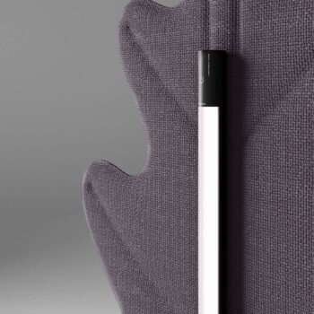 Rotaliana Eden Oak stojaca LED lampa, sivá