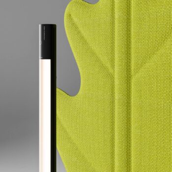 Rotaliana Eden Oak stojaca LED lampa, svetlozelená