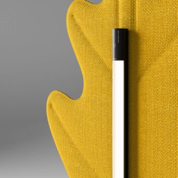 Rotaliana Eden Oak stojaca LED lampa, žltá