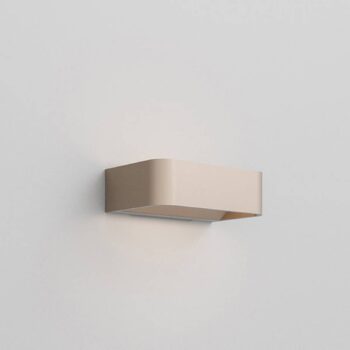 Rotaliana Frame W1 nástenné LED, bronz, 3 000 K