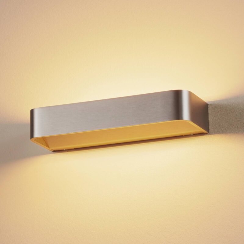 Rotaliana Frame W2 nástenné LED, nikel, 3 000 K Rotaliana Frame W2 nástenné LED, nikel, 3 000 K