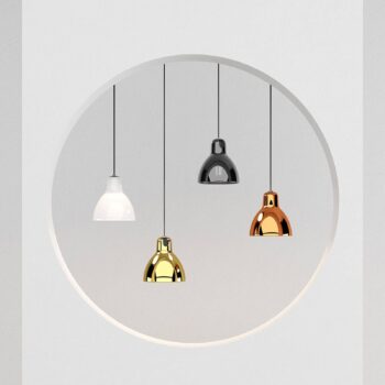 Rotaliana Luxy H5 Glam závesná lampa čierna/biela