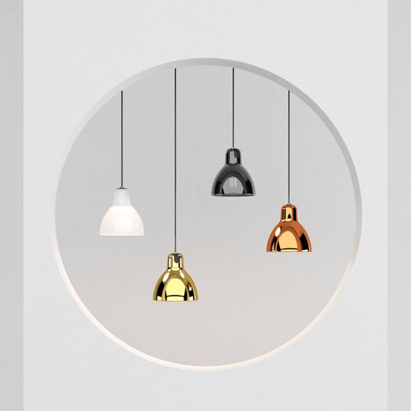 Rotaliana Luxy H5 Glam závesná lampa čierna/biela Rotaliana Luxy H5 Glam závesná lampa čierna/biela