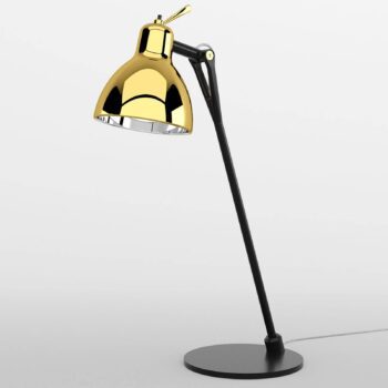 Rotaliana Luxy T0 Glam stolná lampa čierna/zlatá