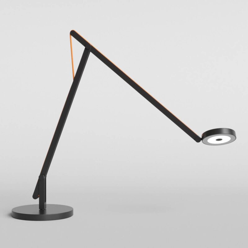 Rotaliana String T1 stolná LED lampa čierna, oranž Rotaliana String T1 stolná LED lampa čierna, oranž