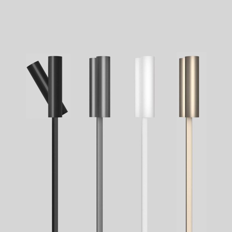 Rotaliana Tobu F1 stojaca lampa, 3000K, 90°, biela Rotaliana Tobu F1 stojaca lampa, 3000K, 90°, biela