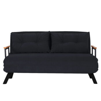 Rozkladacia pohovka Sando 2 Black