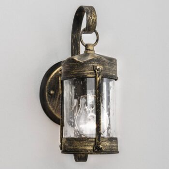 Rustikálne vonkajšie nástenné svietidlo Lenard