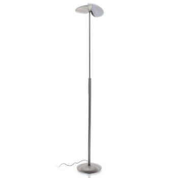 S dvojdielnym tienidlom stojaca LED lampa Sapporo