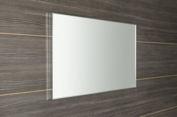 SAPHO - AROWANA zrkadlo v ráme, 100x50cm, chróm AW1050