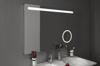 SAPHO - ASTRO zrkadlo s LED osvetlením 100x70cm, kozmetické zrkadlo MIRL4
