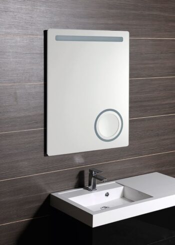 SAPHO - ASTRO zrkadlo s LED osvetlením 60x80cm, kozmetické zrkadlo MIRL2