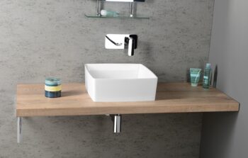 SAPHO - AVICE doska pod umývadlo 100x50cm, hrúbka 5cm, dub Rover AV104