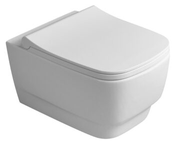SAPHO - BELLO závesná WC misa, Rimless, 35,5x53cm, biela 100214