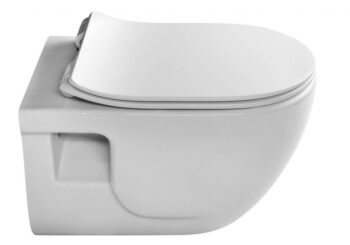 SAPHO - BRILLA závesná WC misa, Rimless, 36,5x53cm, biela 100614