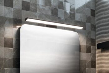 SAPHO - CHICAGO MAX LED svietidlo, 780x120, 15W, 230V, IP44, plast, čierna mat AU473