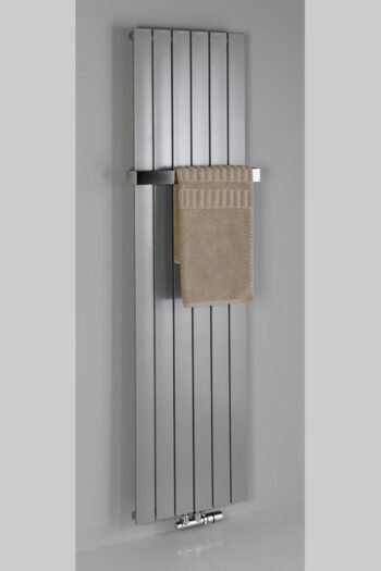 SAPHO - COLONNA vykurovacie teleso 602x1800, metalická strieborná IR146
