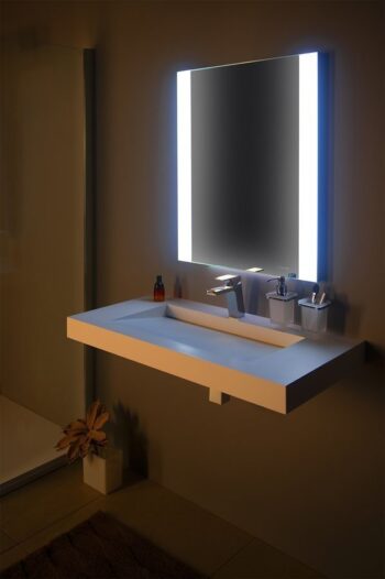 SAPHO - DURANGO zrkadlo s LED osvetlením 60x80cm, bezdotykový sensor DG060
