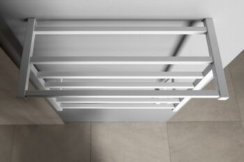 SAPHO - ELZOR elektrický sušiak uterákov 500x470 60 W, biela mat EB500